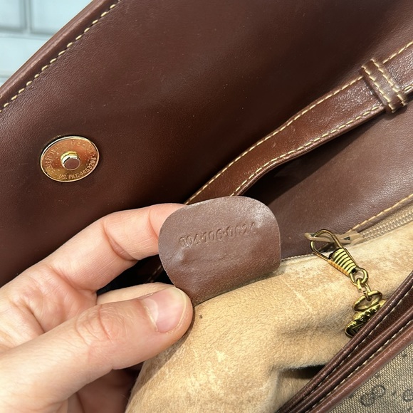 Gucci micro gg web brown vintage authentic crossbody - Picture 8 of 12